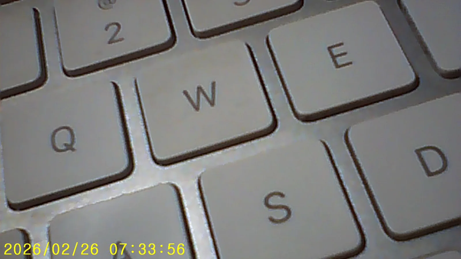 Detalhe das teclas de um teclado de computador