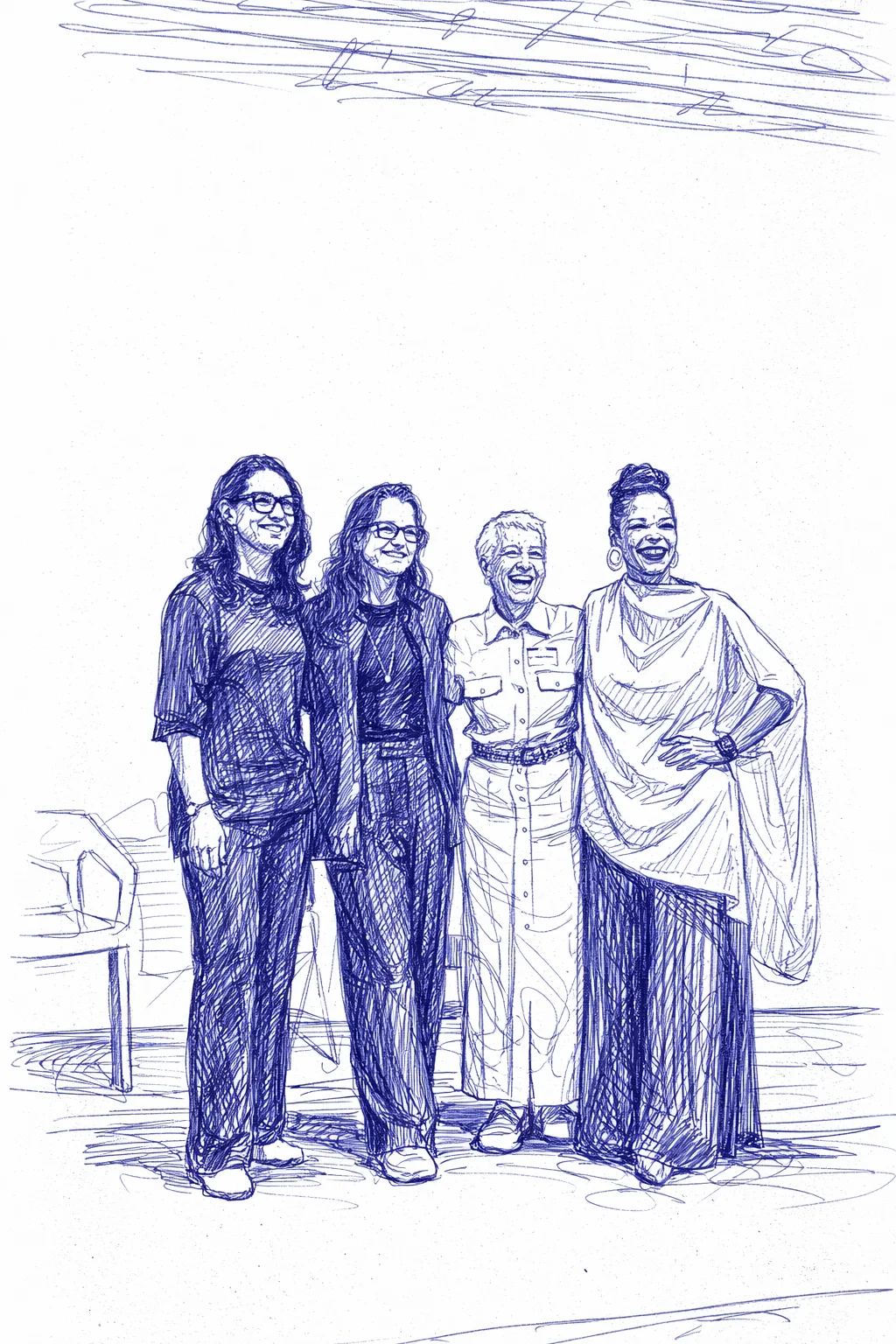 Ilustração vertical para o fechamento do texto
