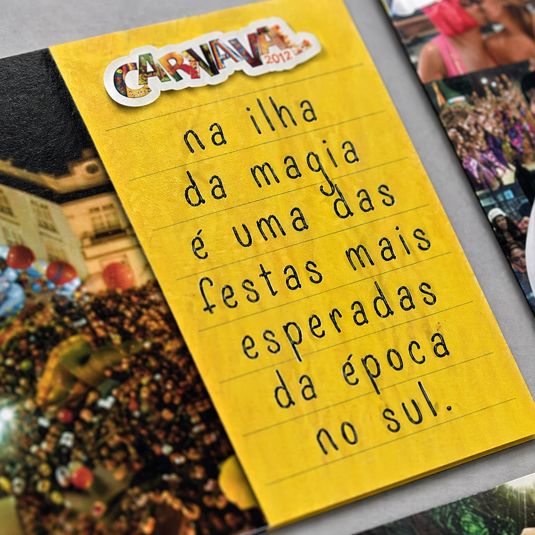 Material adicional de apresentação comercial desenvolvido no período