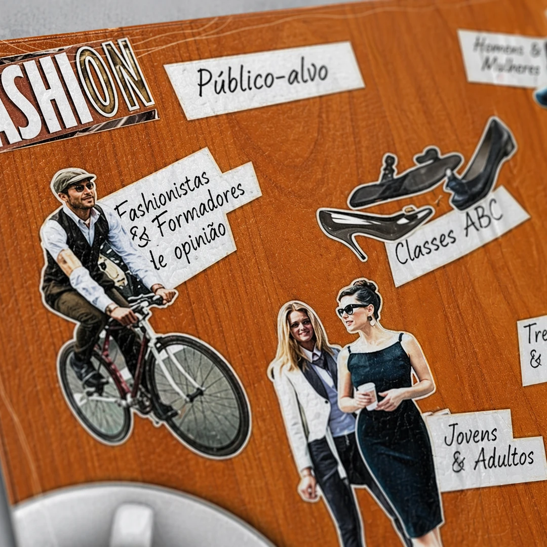 Material adicional de apresentação comercial desenvolvido no período