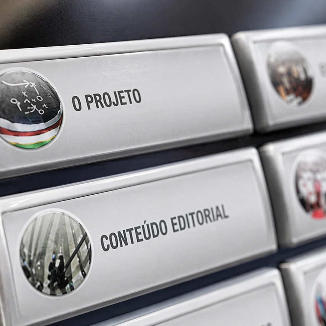 Material adicional de apresentação comercial desenvolvido no período