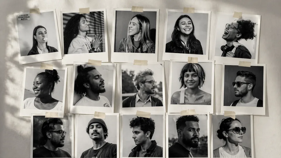 Capa do projeto: Retratos e Vida Universitaria na UFSC